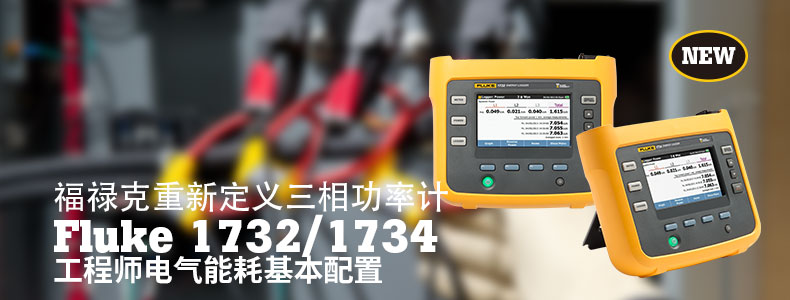 Fluke 福禄克 1732 和 1734三相功率计