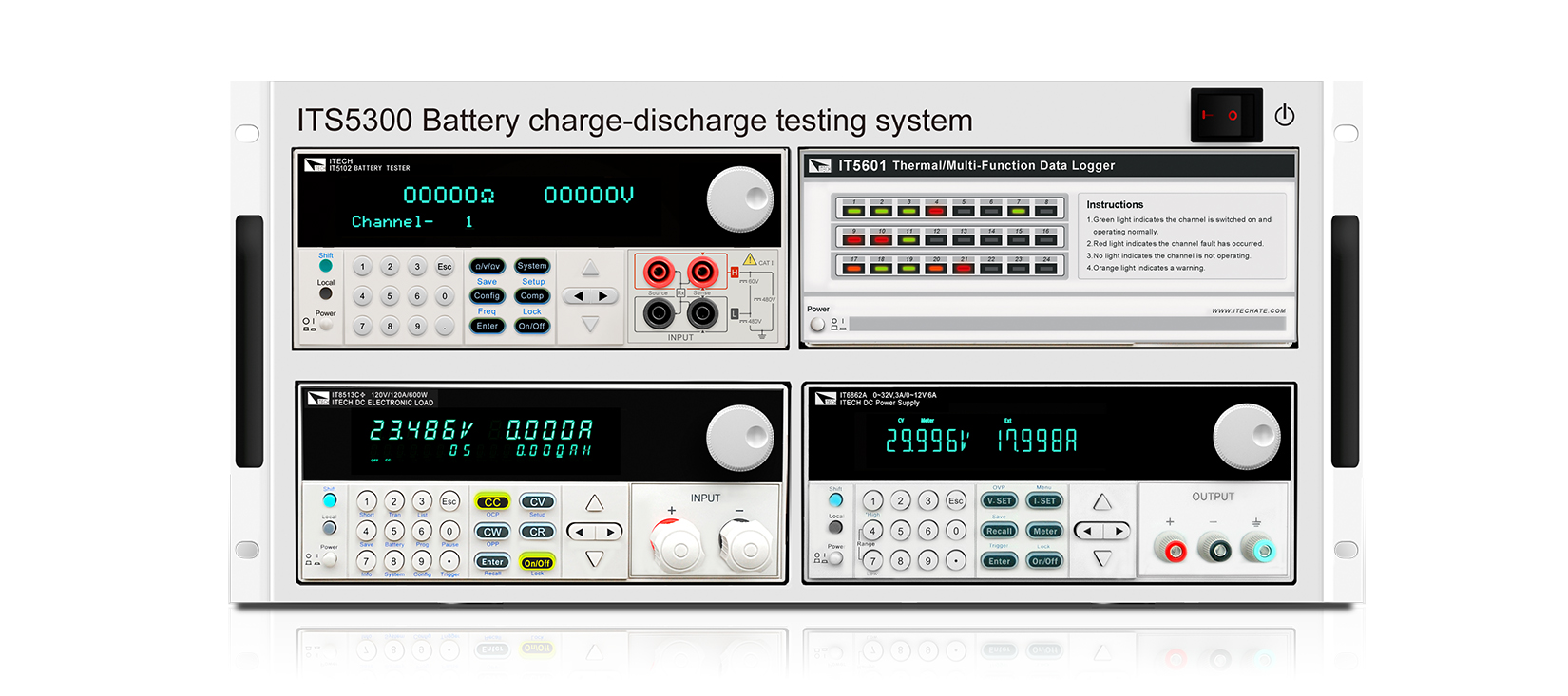 ITECH 艾德克斯 ITS5300 电池充放电测试系统